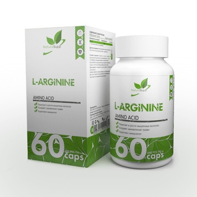- NaturalSupp L-Arginine 60 