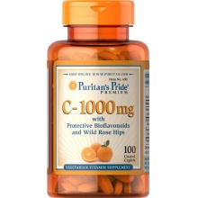  Puritans Pride Vitamin C 1000 mg with Bioflavonoids 100 