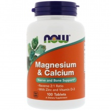  Now Calcium Magnesium 100 