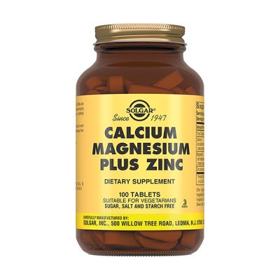  Solgar Calcium Magnesium plus Zinc 100 