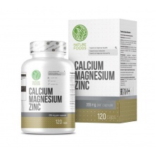  Nature Foods Calcium Magnesium Zinc 120 