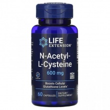  Life Extension NAC (N-Acetyl-L-Cysteine) 600  60 