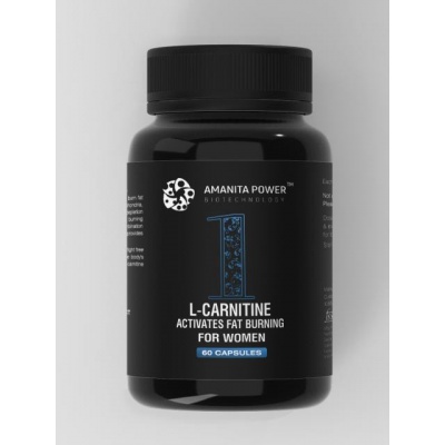 - Amanita Power L-Carnitine For Women 60 