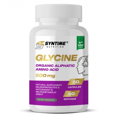 Аминокислота Syntime Nutrition Glycine 60 капсул